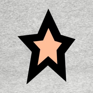 Peach Fuzz Star T-Shirt